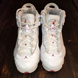Boy's Nike Air Jordan Boys 6 rings Boys Basket Ball Shoes Sz 4